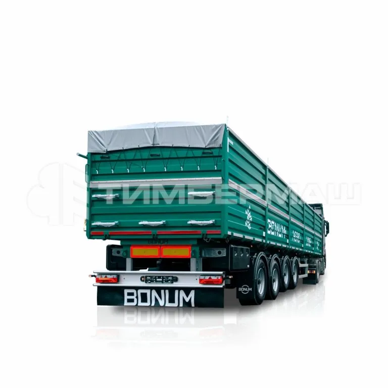 Зерновоз BONUM бортовой 46-60 м3 4 оси