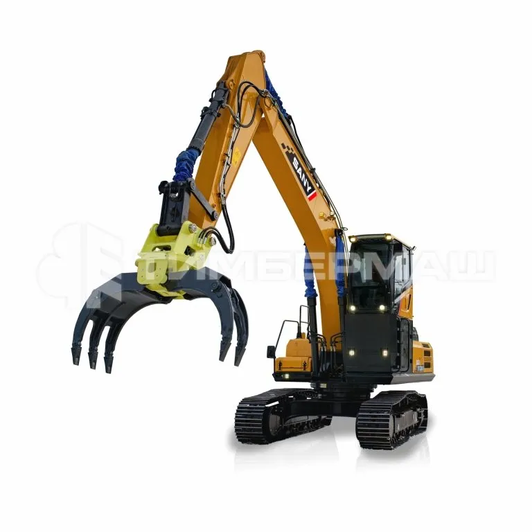 Лесной экскаватор SANY SY330H с нав. оборудованием Бревнозахват DAEHAN DHPWAH08